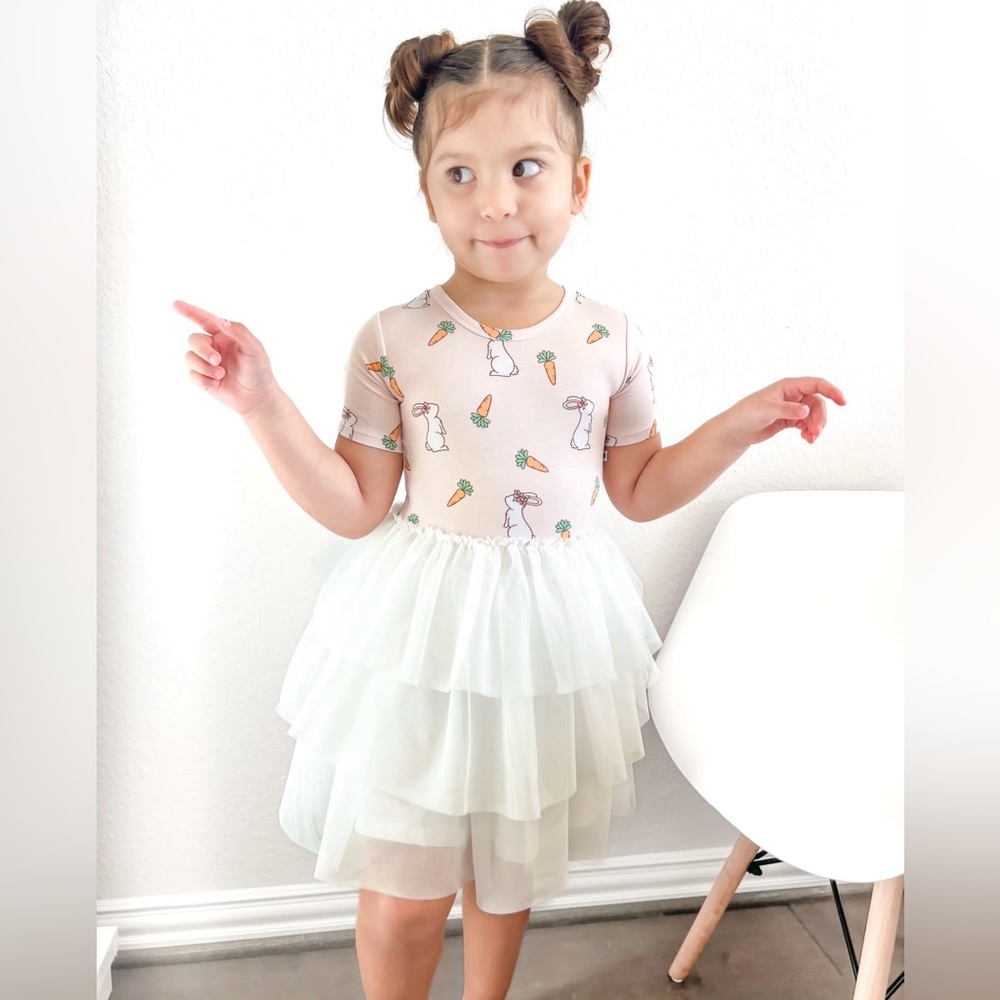 Pretty Bunny Tutu Dress (2T-8Y)